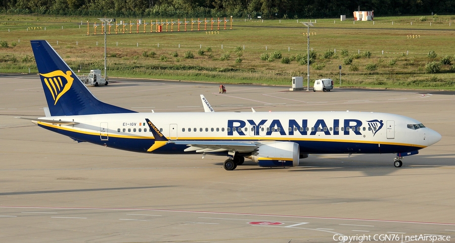Ryanair Boeing 737-8-200 (EI-IGV) | Photo 589327