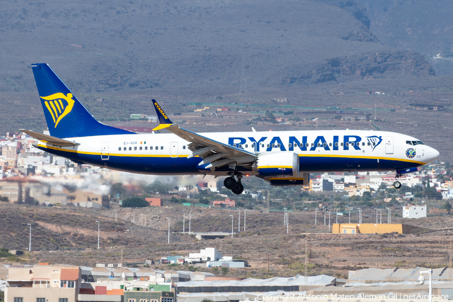 Ryanair Boeing 737-8-200 (EI-IGV) | Photo 648126