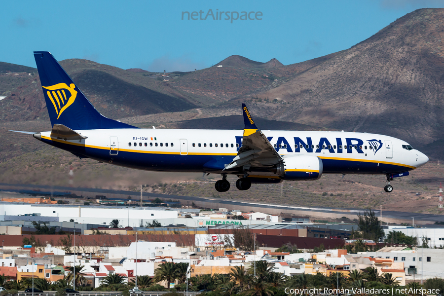 Ryanair Boeing 737-8-200 (EI-IGW) | Photo 599710