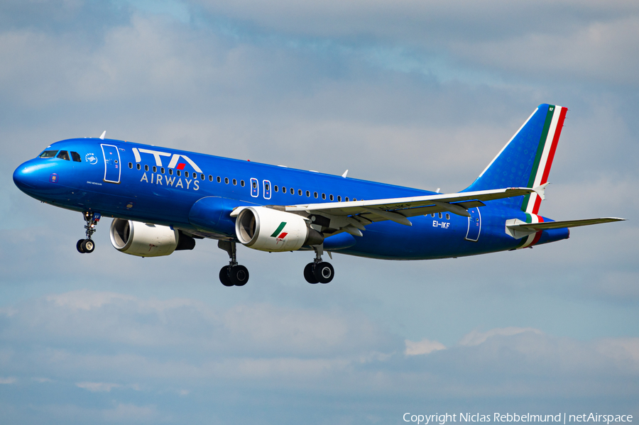 ITA Airways Airbus A320-214 (EI-IKF) | Photo 506770