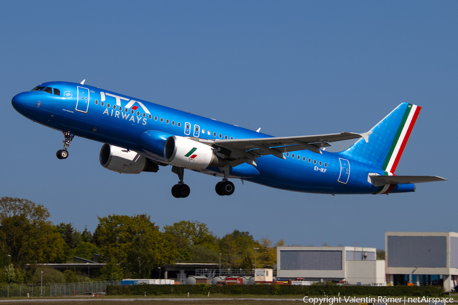 ITA Airways Airbus A320-214 (EI-IKF) | Photo 507308