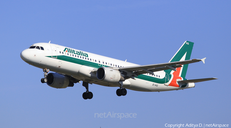 Alitalia Airbus A320-214 (EI-IKG) | Photo 355345