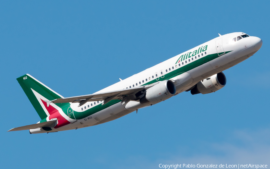 Alitalia Airbus A320-214 (EI-IKU) | Photo 365931