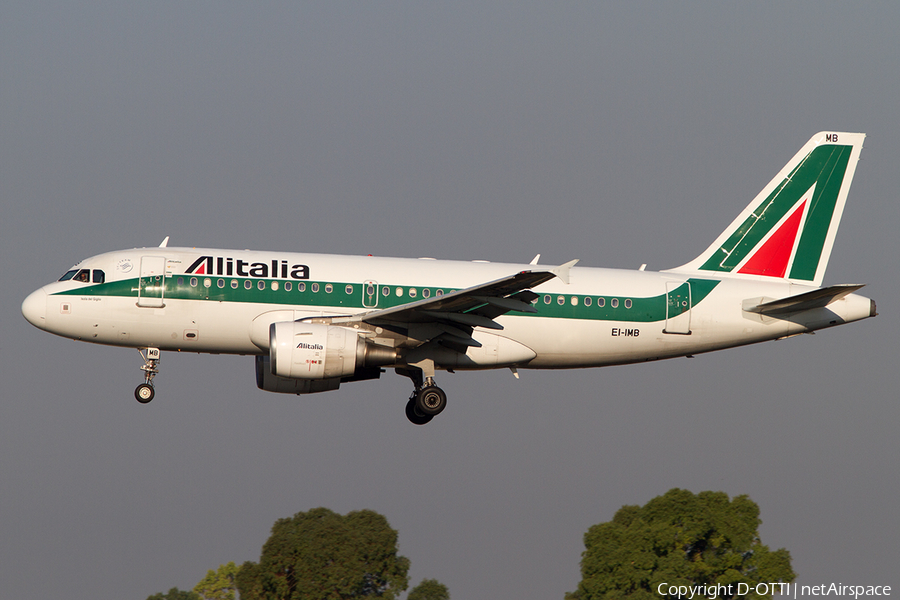 Alitalia Airbus A319-112 (EI-IMB) | Photo 507010