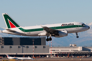 Alitalia Airbus A319-112 (EI-IMB) at  Milan - Malpensa, Italy