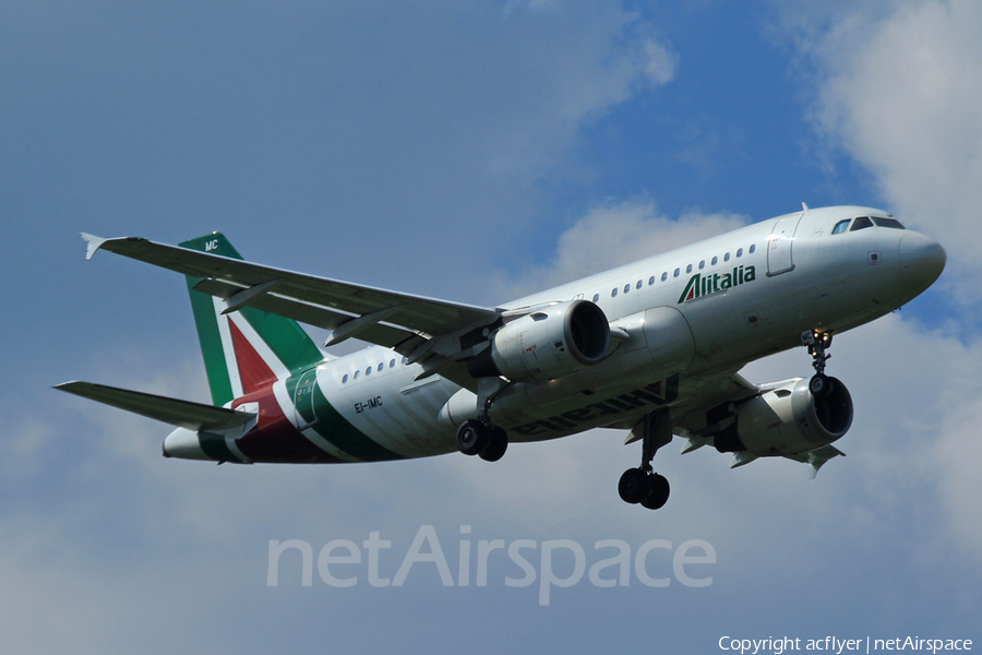 Alitalia Airbus A319-112 (EI-IMC) | Photo 451530
