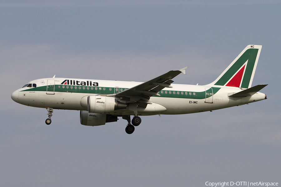 Alitalia Airbus A319-112 (EI-IMC) | Photo 393837