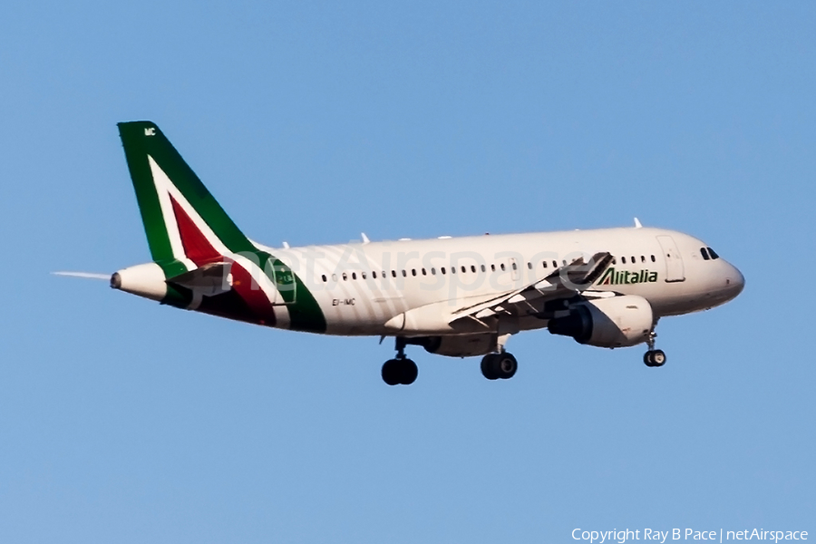 Alitalia Airbus A319-112 (EI-IMC) | Photo 449039