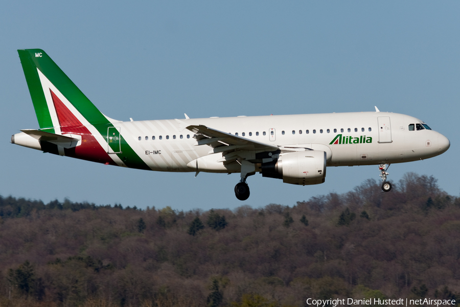 Alitalia Airbus A319-112 (EI-IMC) | Photo 421370