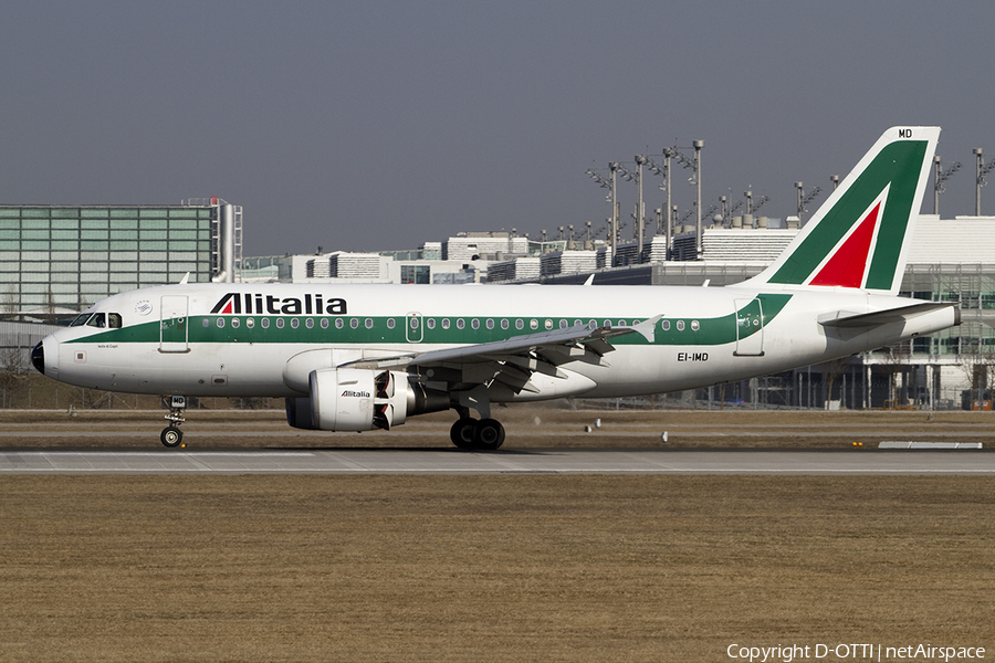 Alitalia Airbus A319-112 (EI-IMD) | Photo 379238