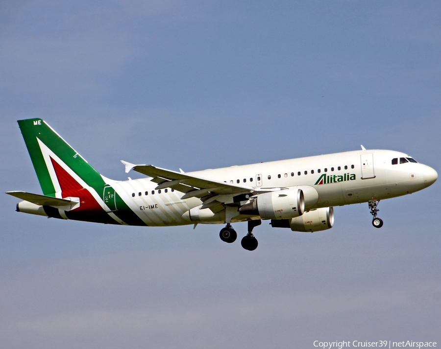 Alitalia Airbus A319-112 (EI-IME) | Photo 283690