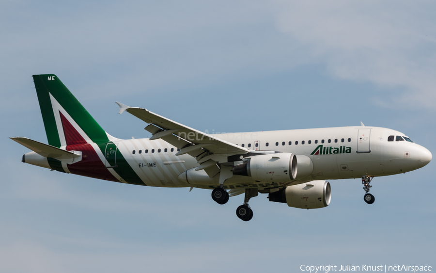 Alitalia Airbus A319-112 (EI-IME) | Photo 109537