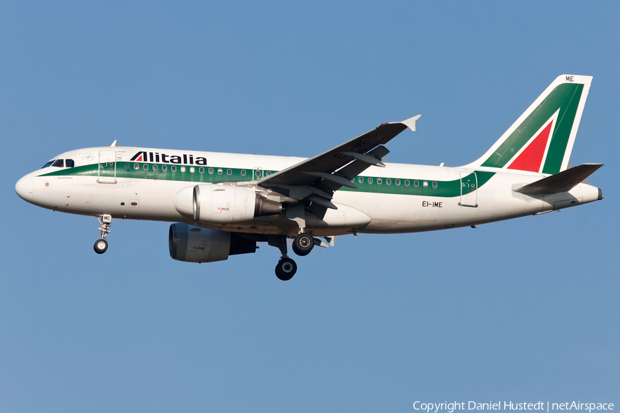 Alitalia Airbus A319-112 (EI-IME) | Photo 508066