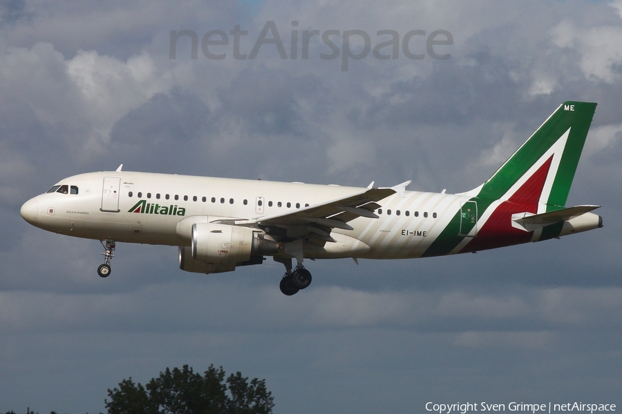Alitalia Airbus A319-112 (EI-IME) | Photo 526512