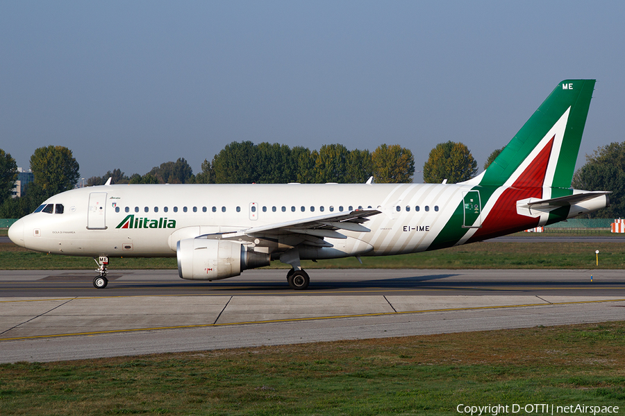 Alitalia Airbus A319-112 (EI-IME) | Photo 481077