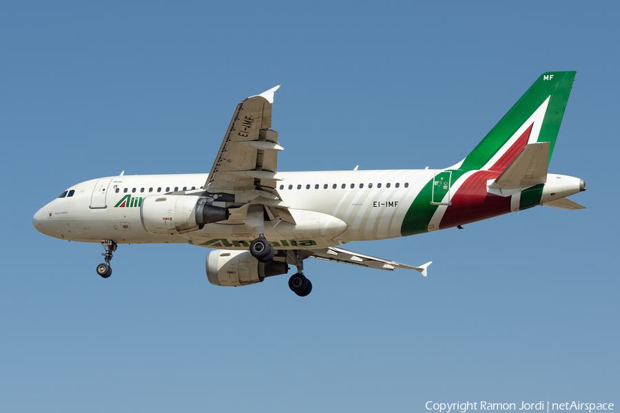 Alitalia Airbus A319-112 (EI-IMF) | Photo 468571