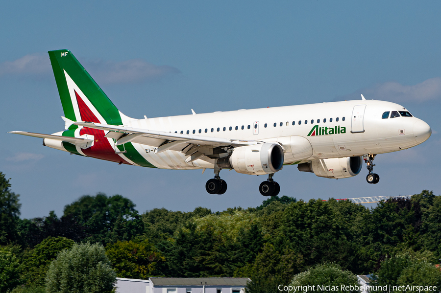 Alitalia Airbus A319-112 (EI-IMF) | Photo 460623