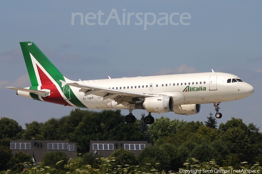 Alitalia Airbus A319-112 (EI-IMF) | Photo 460772