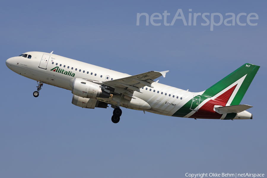 Alitalia Airbus A319-112 (EI-IMF) | Photo 475265