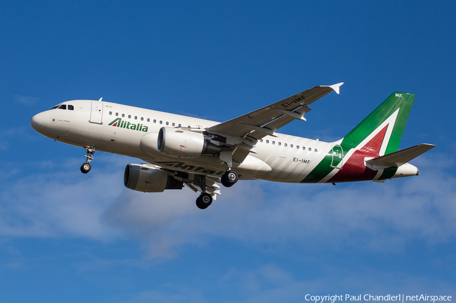 Alitalia Airbus A319-112 (EI-IMF) | Photo 403668