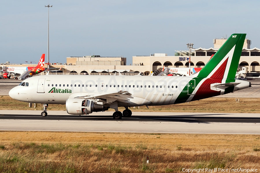 Alitalia Airbus A319-112 (EI-IMF) | Photo 447998