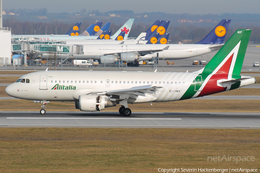 Alitalia Airbus A319-112 (EI-IMF) | Photo 230855