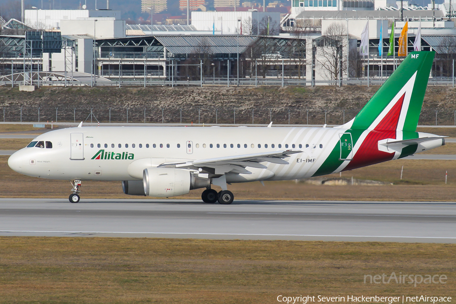 Alitalia Airbus A319-112 (EI-IMF) | Photo 230918