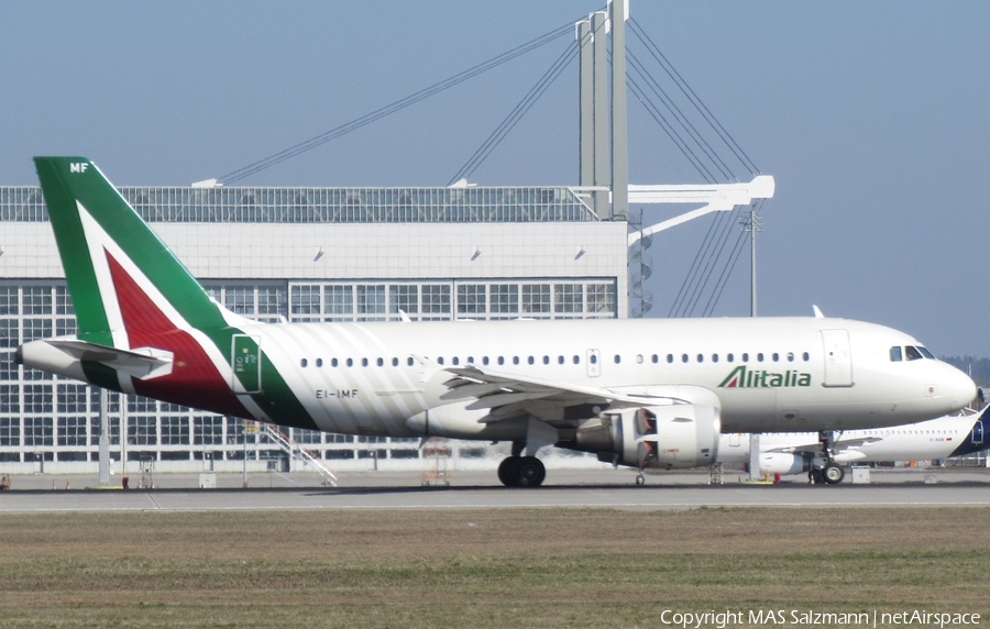 Alitalia Airbus A319-112 (EI-IMF) | Photo 380131
