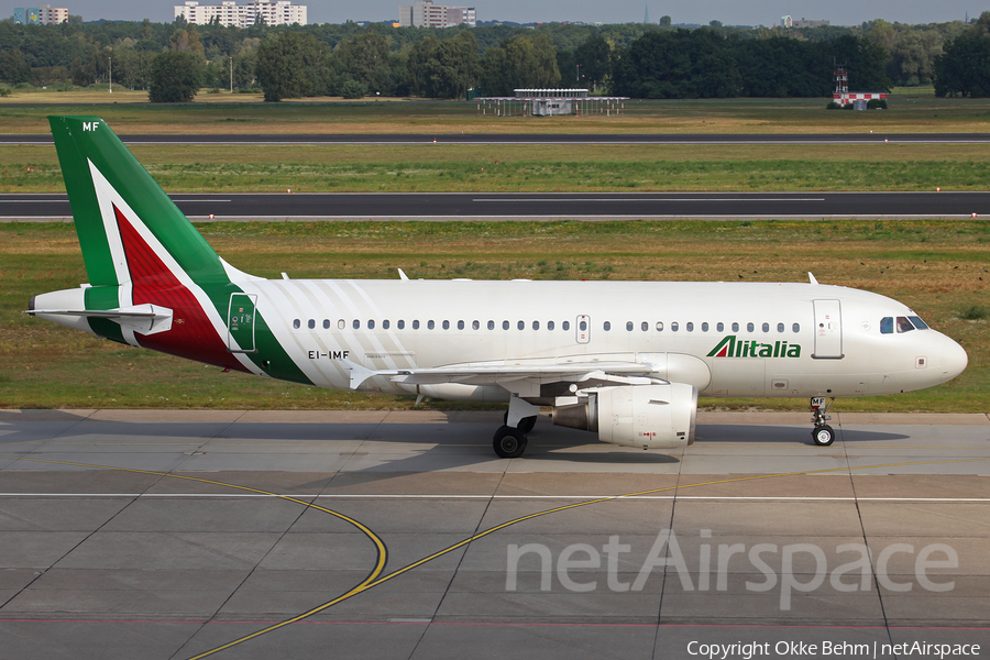 Alitalia Airbus A319-112 (EI-IMF) | Photo 186587