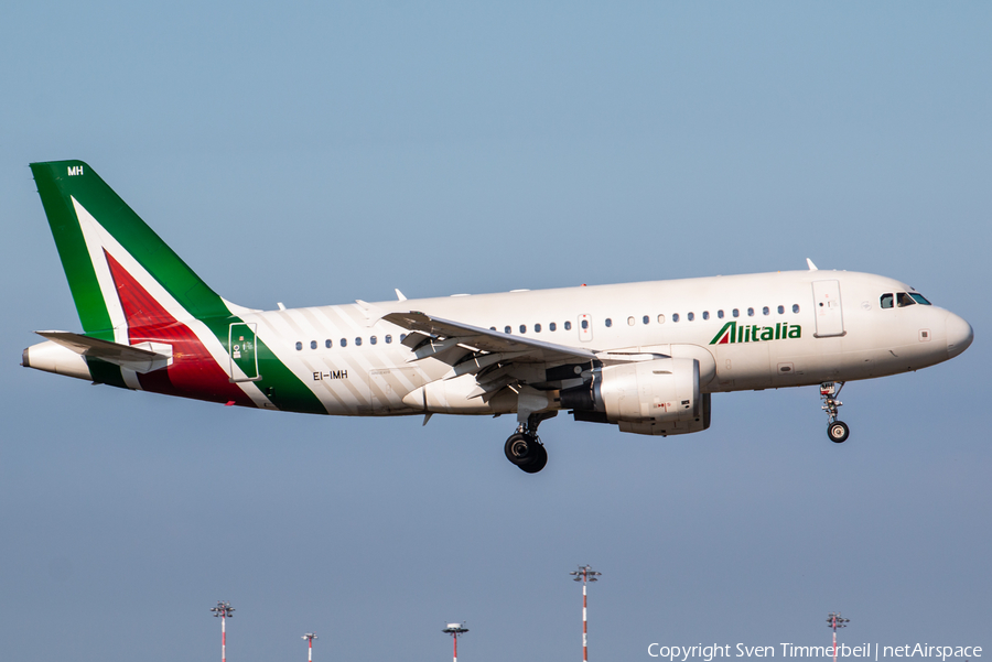 Alitalia Airbus A319-112 (EI-IMH) | Photo 473984