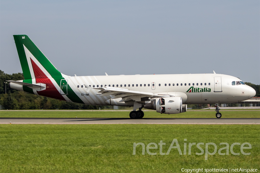 Alitalia Airbus A319-112 (EI-IMI) | Photo 120601