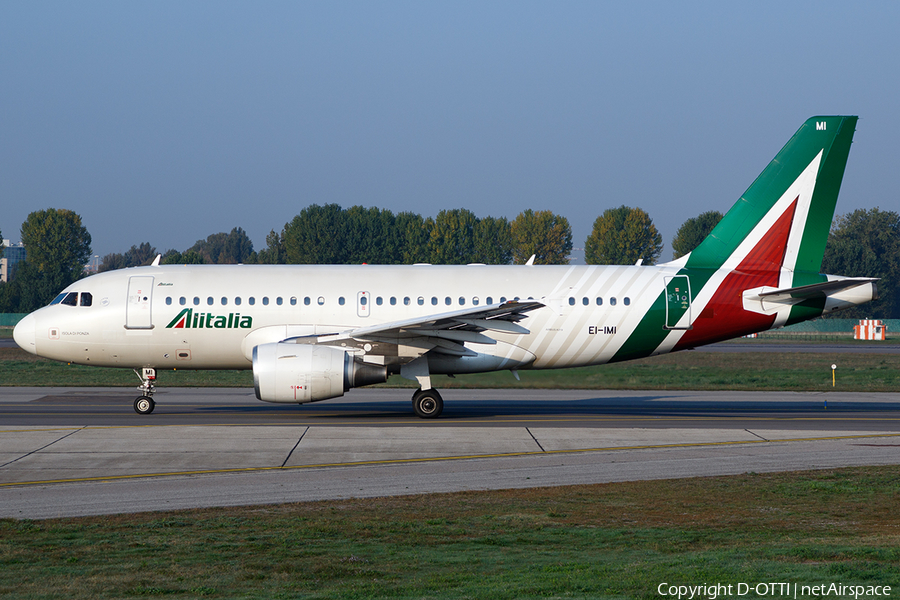 Alitalia Airbus A319-112 (EI-IMI) | Photo 481071