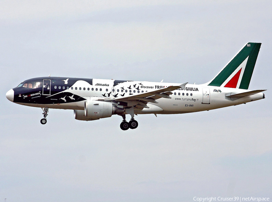 Alitalia Airbus A319-112 (EI-IMI) | Photo 113475