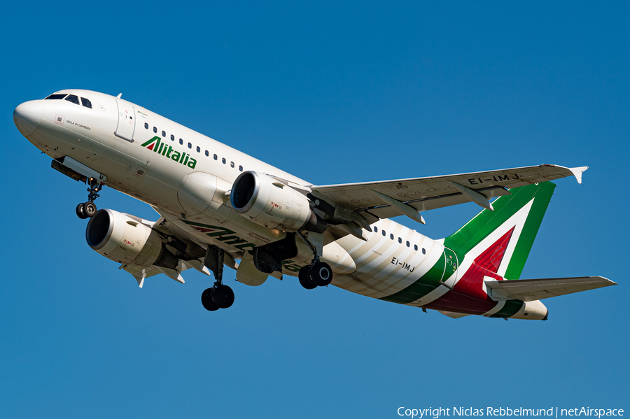 Alitalia Airbus A319-112 (EI-IMJ) | Photo 510753