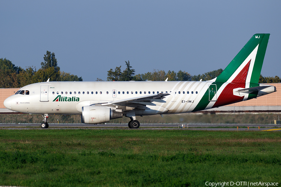 Alitalia Airbus A319-112 (EI-IMJ) | Photo 480809