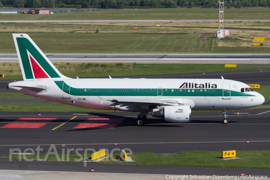 Alitalia Airbus A319-112 (EI-IML) | Photo 116821