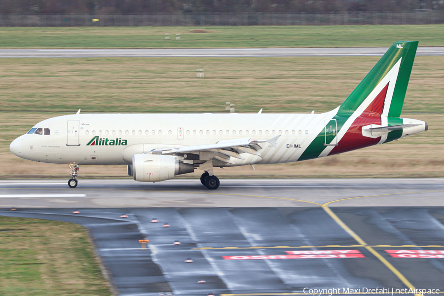 Alitalia Airbus A319-112 (EI-IML) | Photo 486924