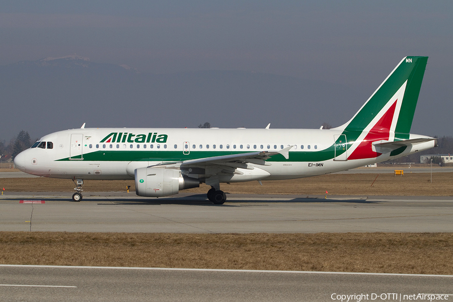 Alitalia Airbus A319-111 (EI-IMN) | Photo 376324