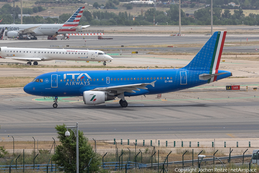 ITA Airways Airbus A319-111 (EI-IMN) | Photo 521165