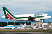 Alitalia Airbus A319-111 (EI-IMP) at  Milan - Malpensa, Italy