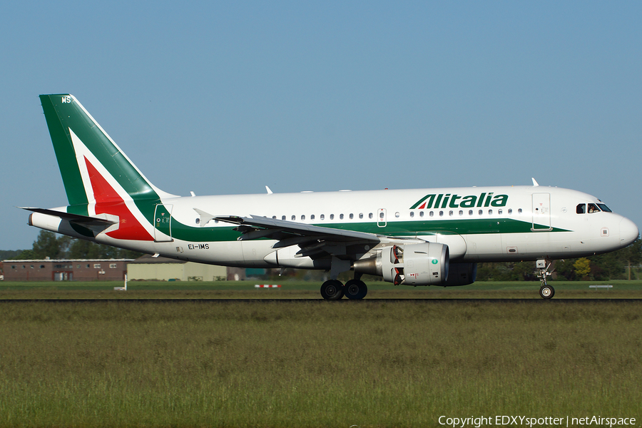 Alitalia Airbus A319-111 (EI-IMS) | Photo 291571