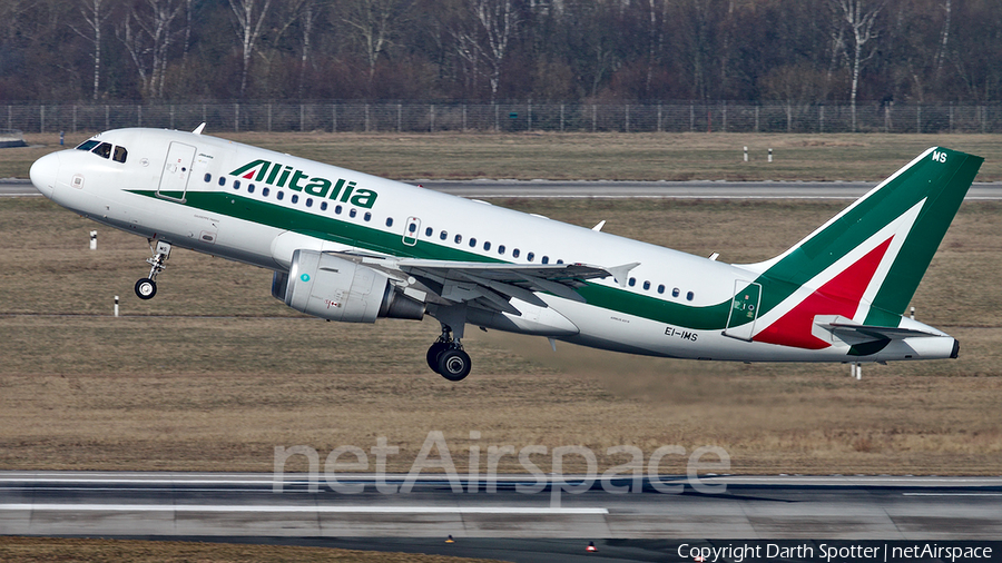 Alitalia Airbus A319-111 (EI-IMS) | Photo 257469