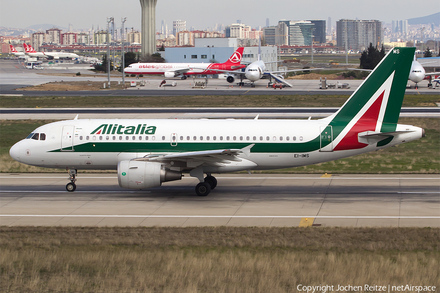 Alitalia Airbus A319-111 (EI-IMS) | Photo 73099