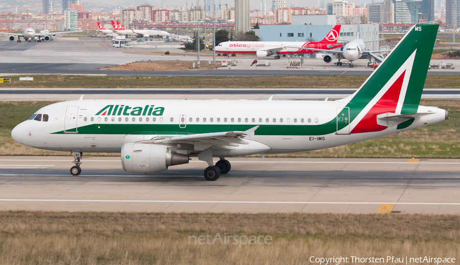 Alitalia Airbus A319-111 (EI-IMS) | Photo 83656