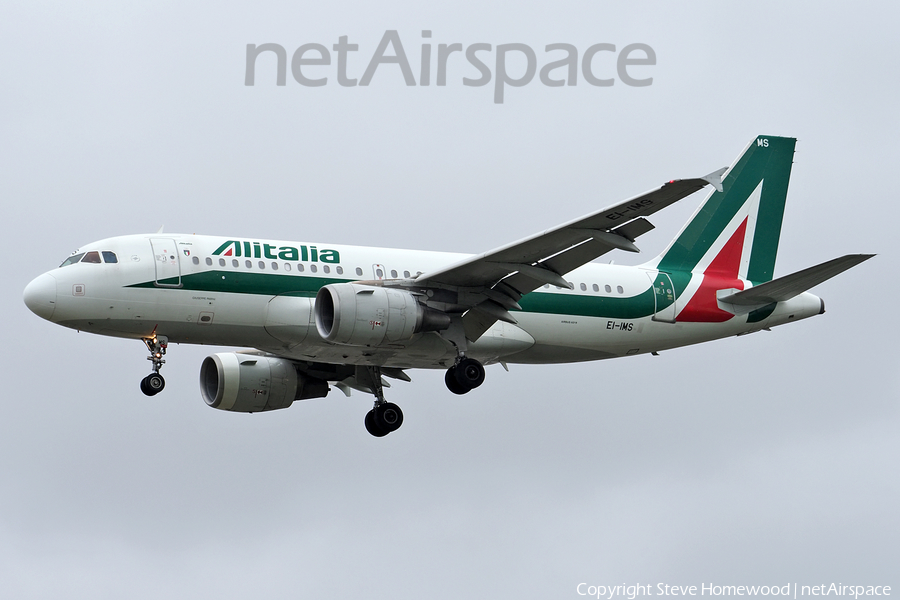 Alitalia Airbus A319-111 (EI-IMS) | Photo 525898