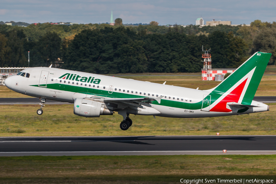 Alitalia Airbus A319-111 (EI-IMV) | Photo 189817