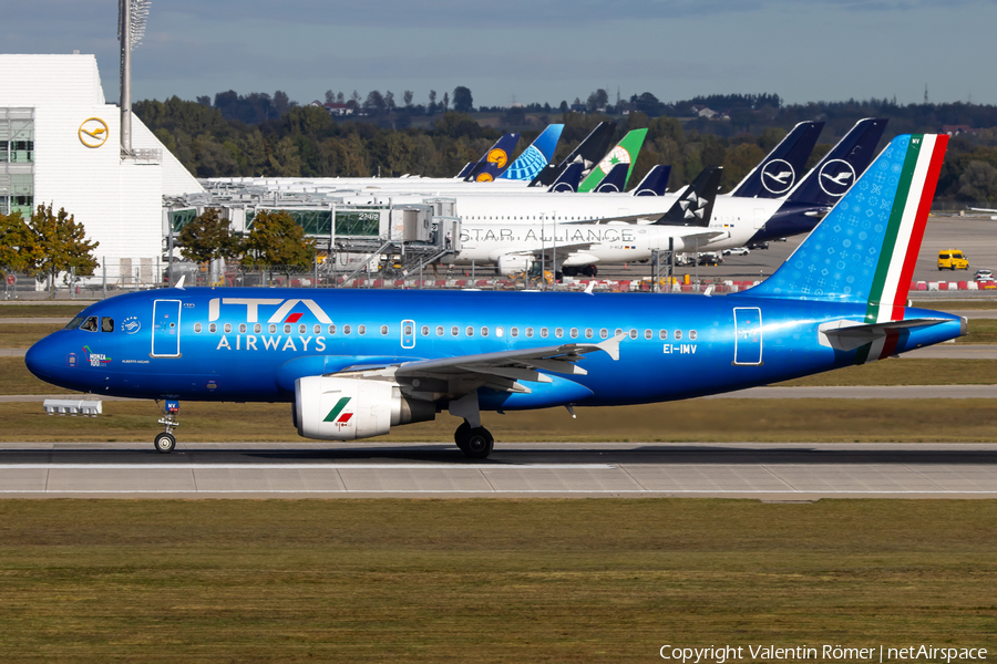 ITA Airways Airbus A319-111 (EI-IMV) | Photo 596940