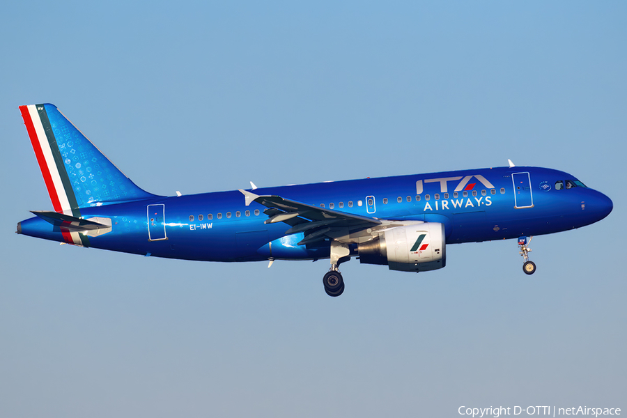 ITA Airways Airbus A319-111 (EI-IMW) | Photo 562866