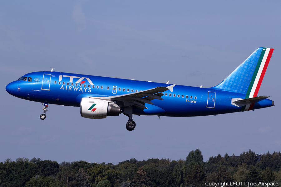 ITA Airways Airbus A319-111 (EI-IMW) | Photo 527521
