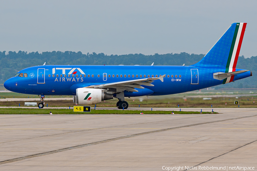 ITA Airways Airbus A319-111 (EI-IMW) | Photo 528089